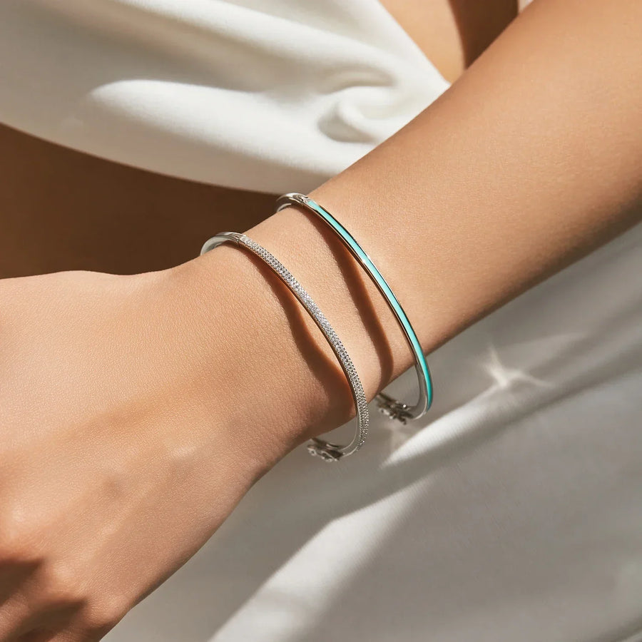 Bangle Jonc Argent pour Femme | Bracelet jonc