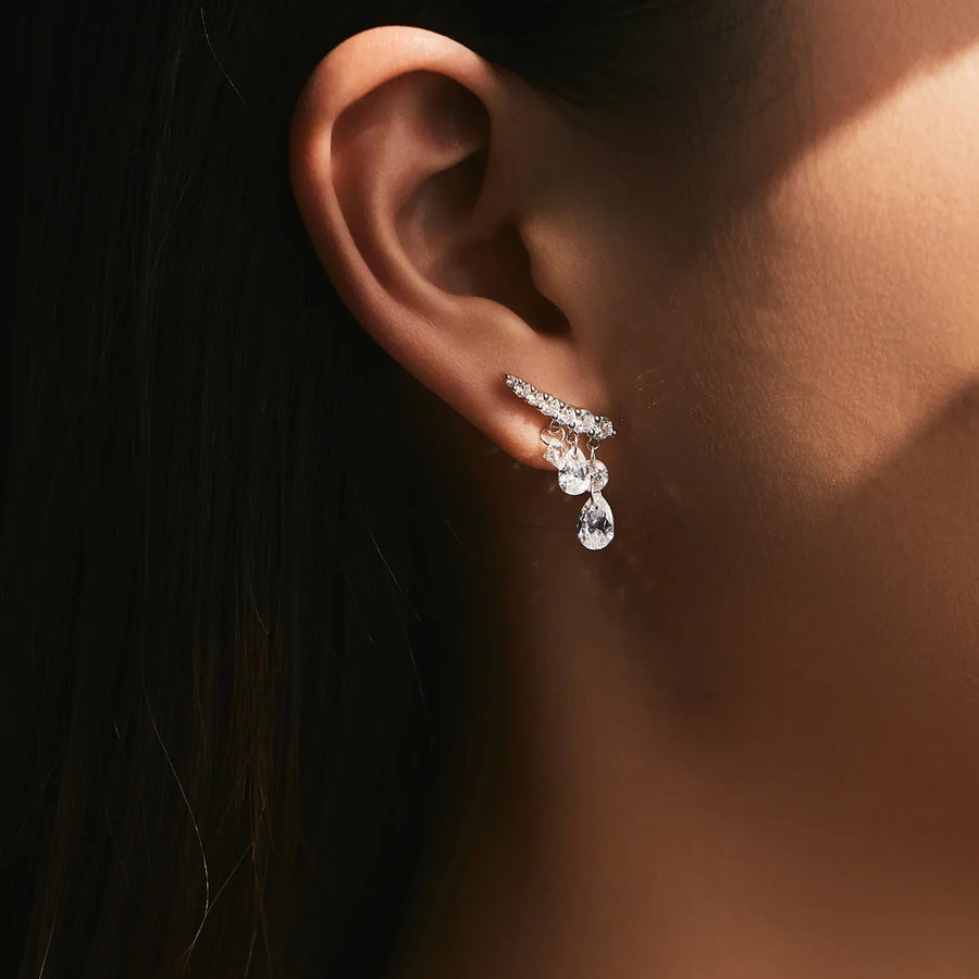 Boucles d’oreilles Pendantes Argent Femme