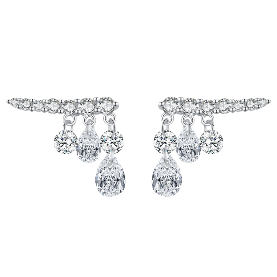 Boucles d’oreilles Pendantes Argent Femme