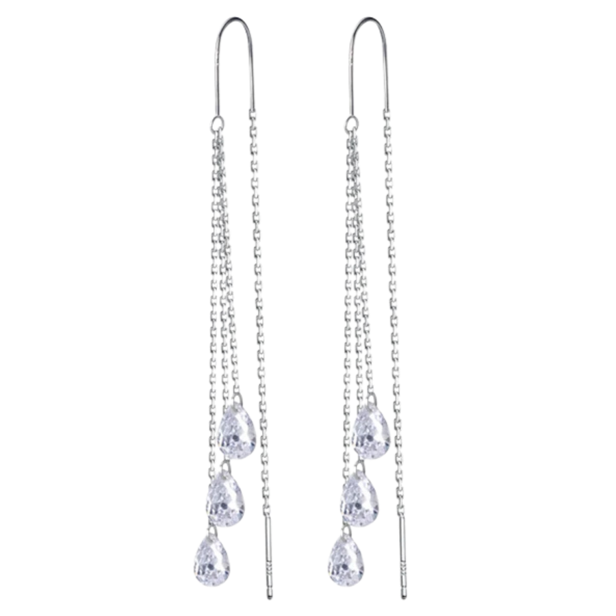 Boucles d’oreilles Pendantes Chaîne