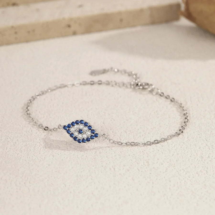 Bracelet Argent Femme Protection Mauvais Oeil
