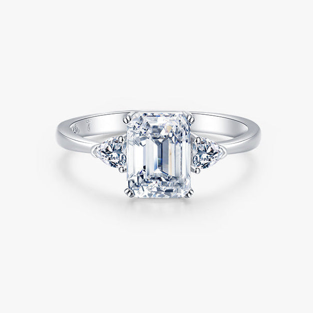 Bague de Mariage Modian en Argent 925 avec Zircon Style Coréen Luxe
