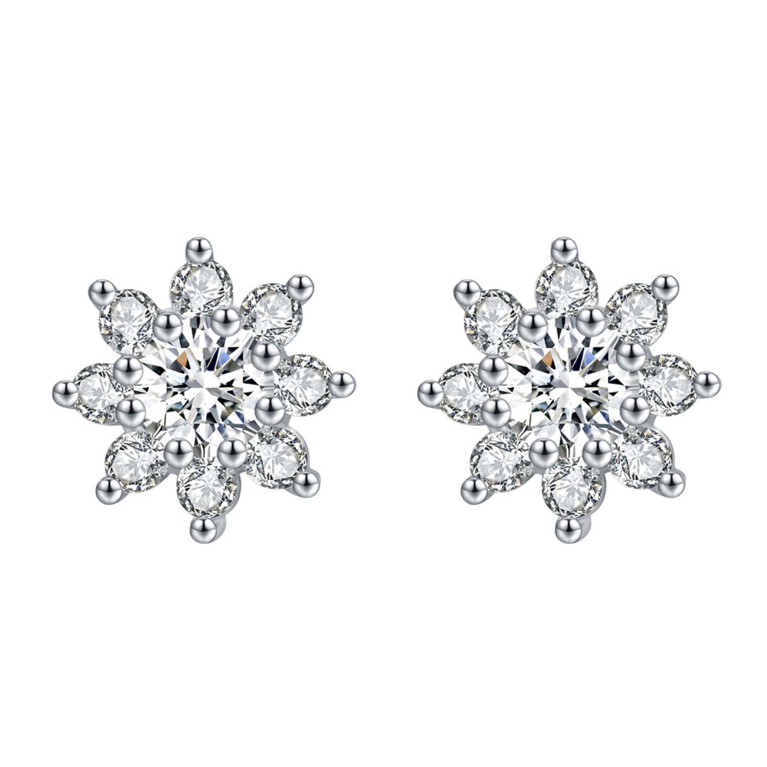 Boucles d’Oreilles Fleurs