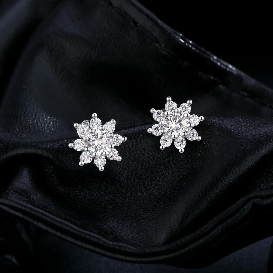 Boucles d’Oreilles Fleurs