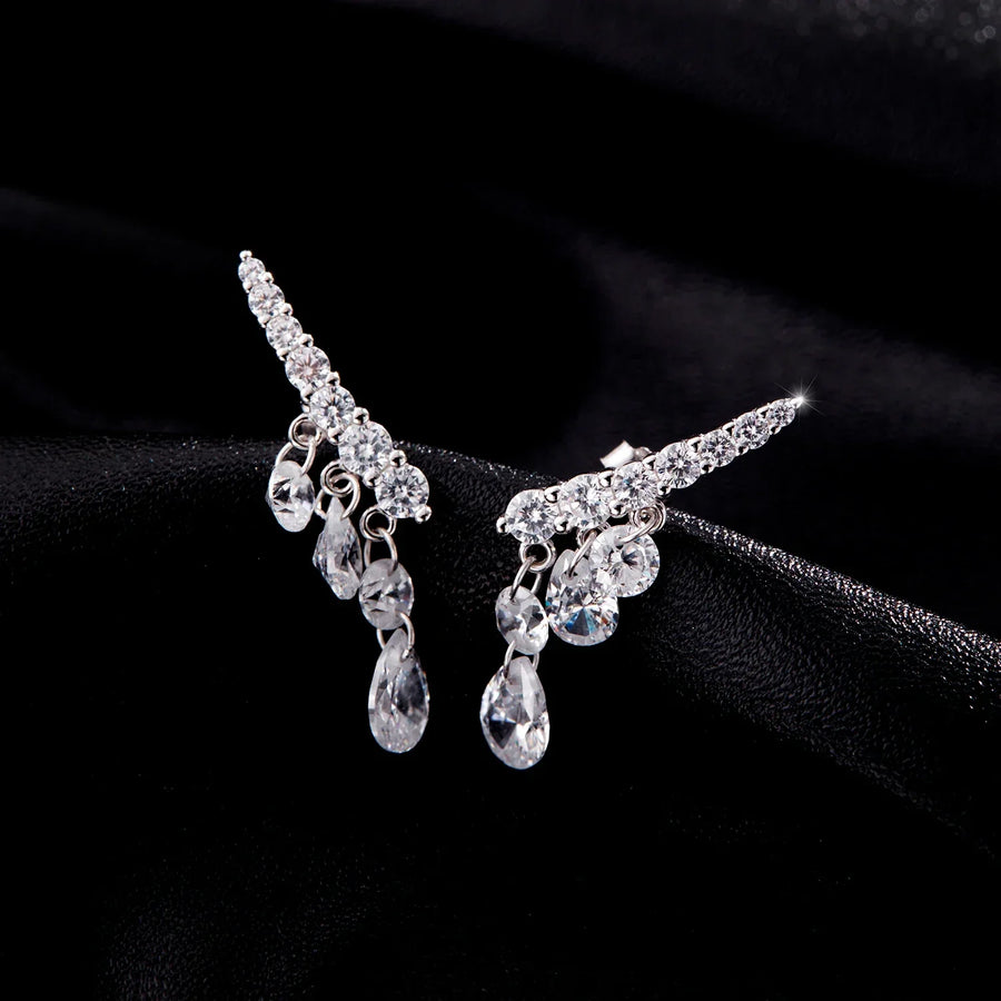 Boucles d’oreilles Pendantes Argent Femme