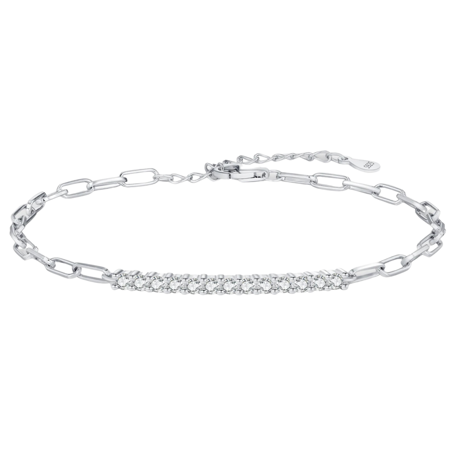 Bracelet Argent Femme Moissanite | Bijoux Femme