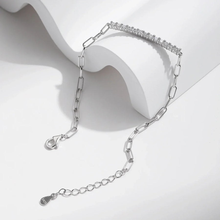Bracelet Argent Femme Moissanite | Bijoux Femme
