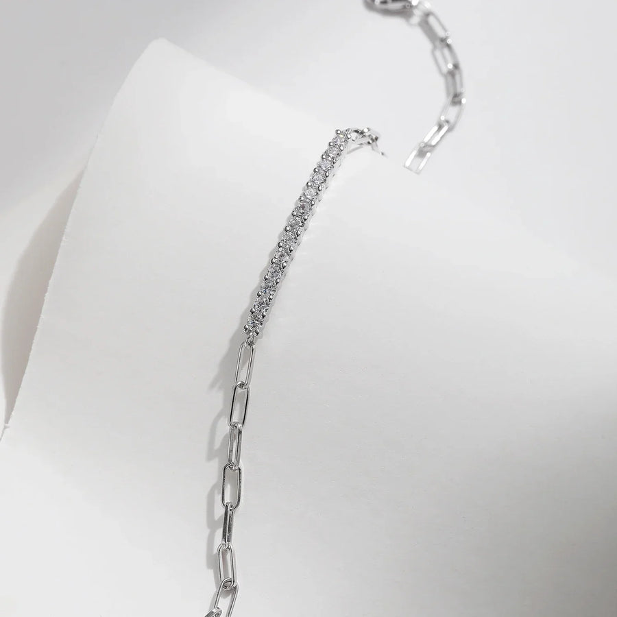 Bracelet Argent Femme Moissanite | Bijoux Femme