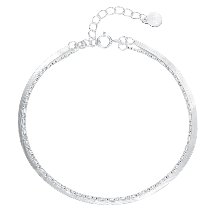 Bracelet Argent Femme Multi-Rangs | Bijoux Femme