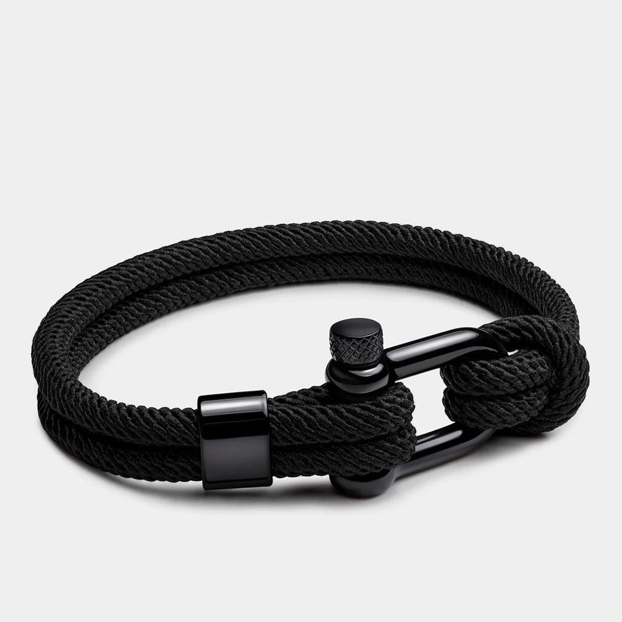 Bracelet Cordon Noir Homme | Bijoux Homme