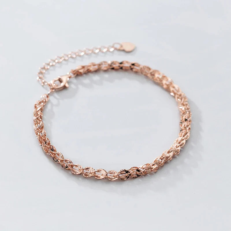 Bracelet Gourmette Argent | Bijoux Femme