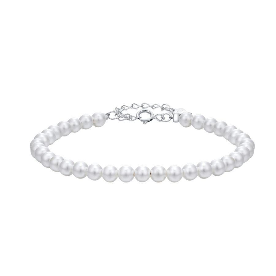 Bracelet Perles Argent | Bracelet Femme