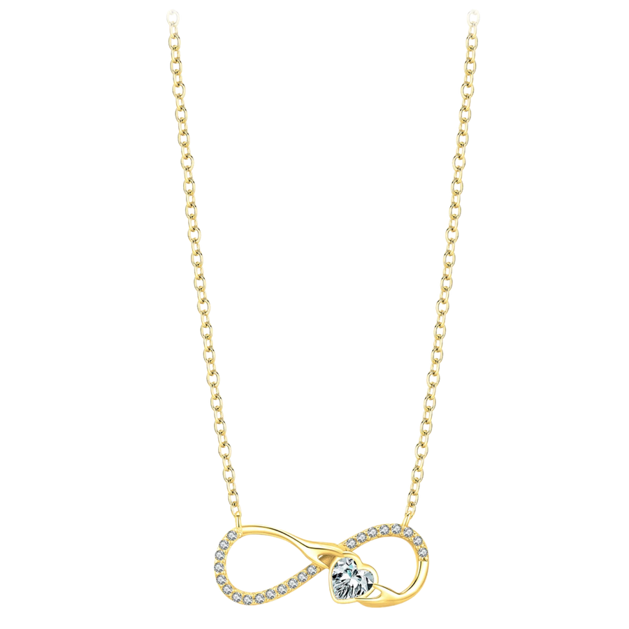Collier Infini | Collier Argent pour Femme | Modèle Aline