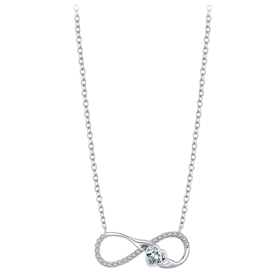 Collier Infini | Collier Argent pour Femme | Modèle Aline